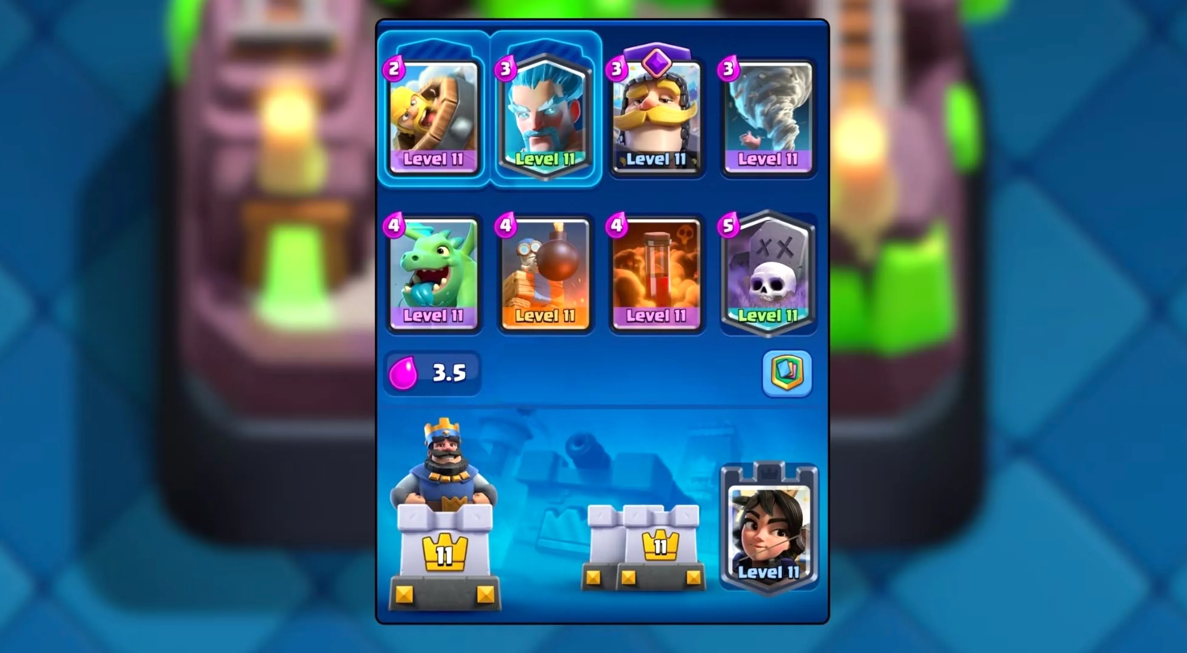 best cards for arena 15